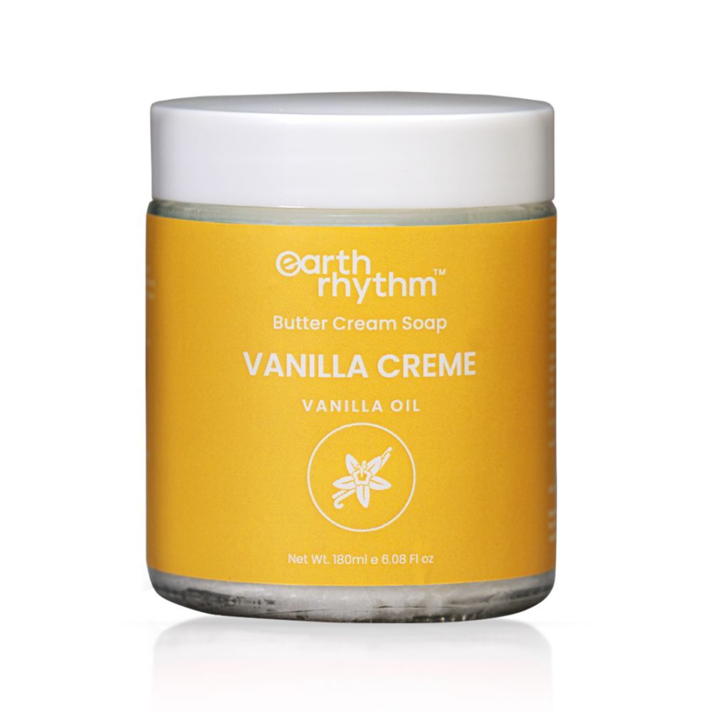 Earth Rhythm Vanilla Creme Butter Cream Soap (180 g)