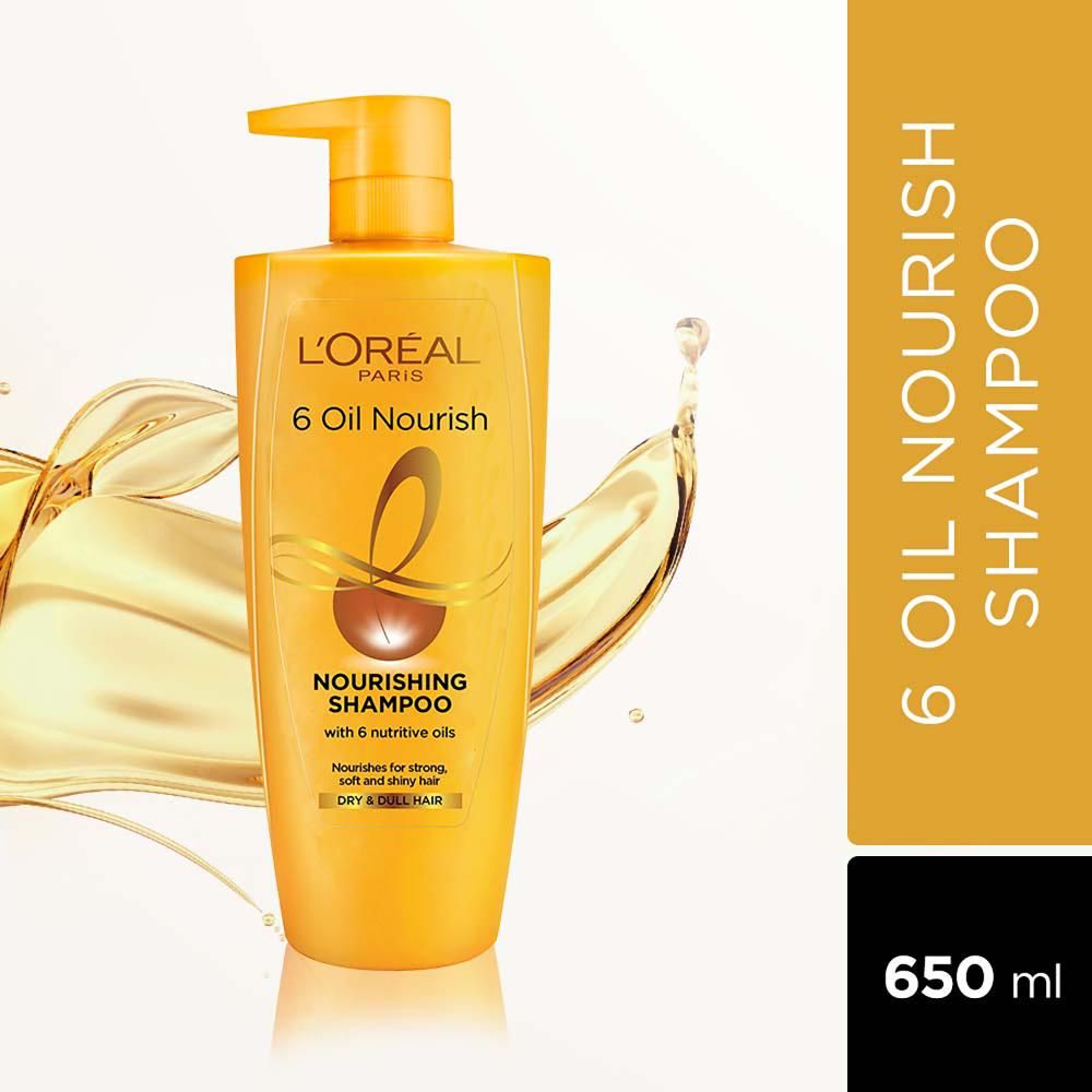 Buy L'Oreal Paris Extraordinary Oil Nourishing Shampoo For Dry & Dull Hair - 650ml - Purplle