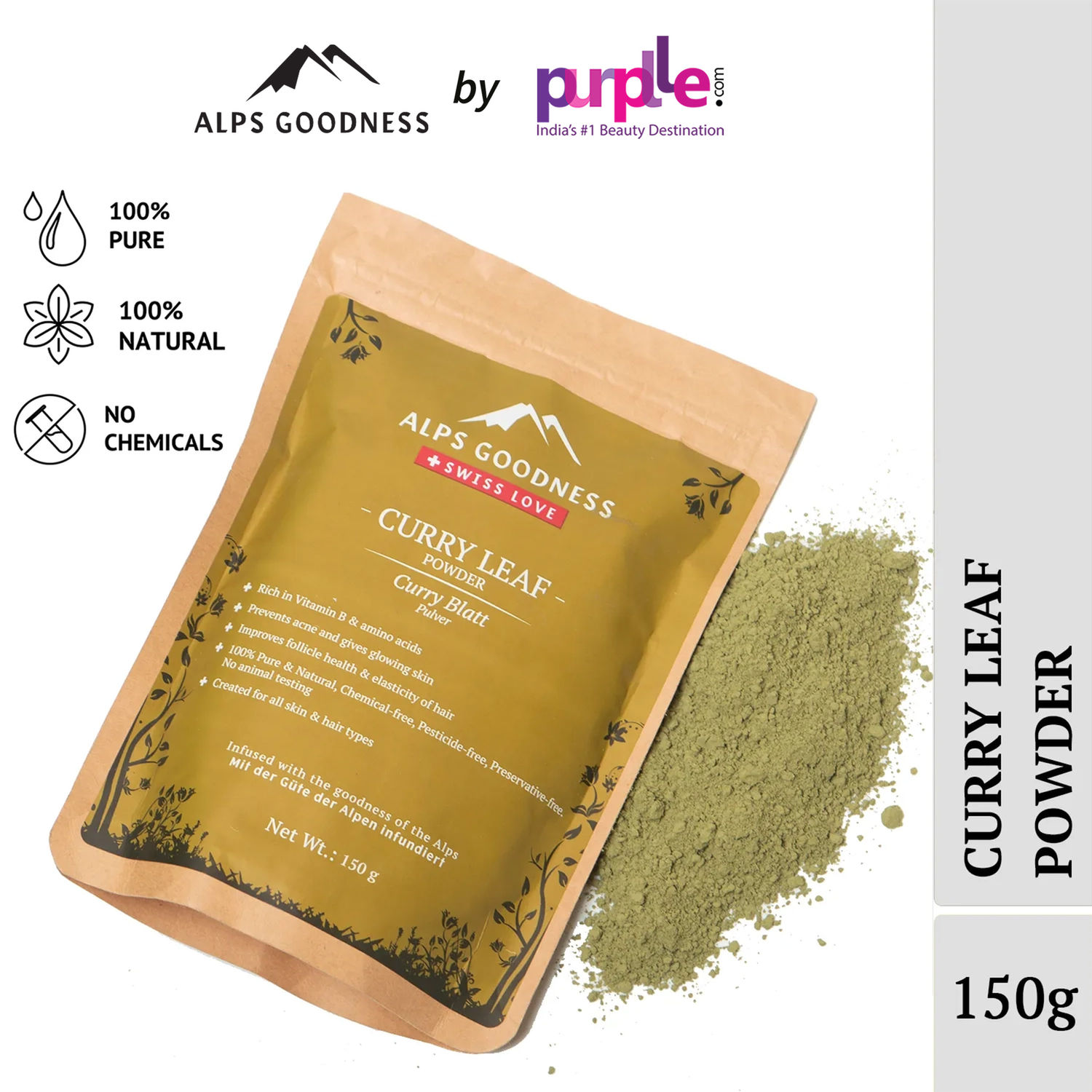 Alps Goodness Powder - Curry Leaves (150 g)