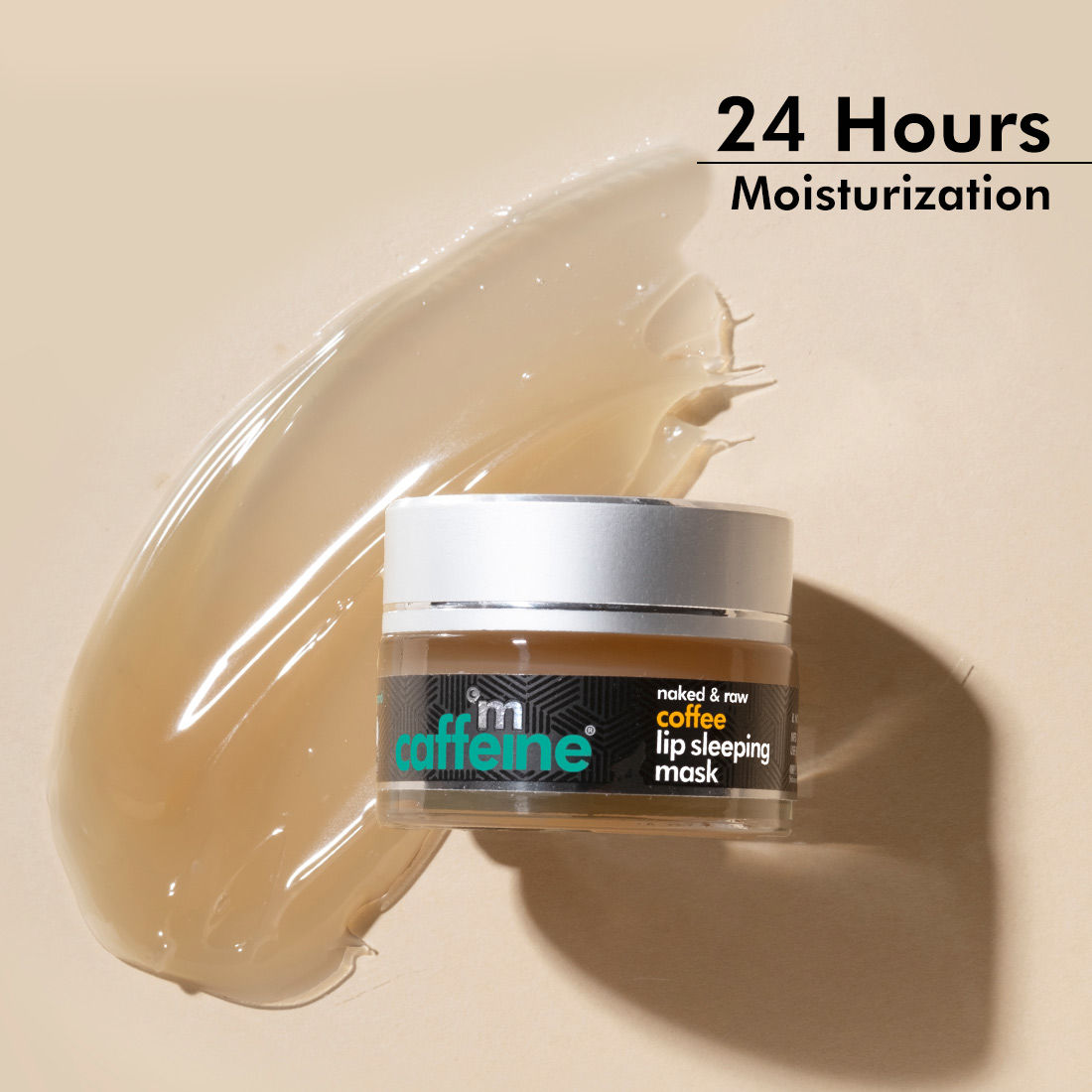 mCaffeine Coffee Lip Sleeping Mask for Hydration & Repair, 24 Hrs