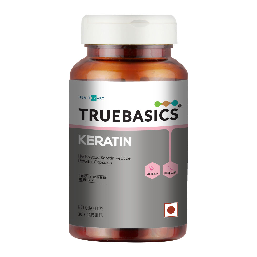 TrueBasics Keratin, 30 Tablets