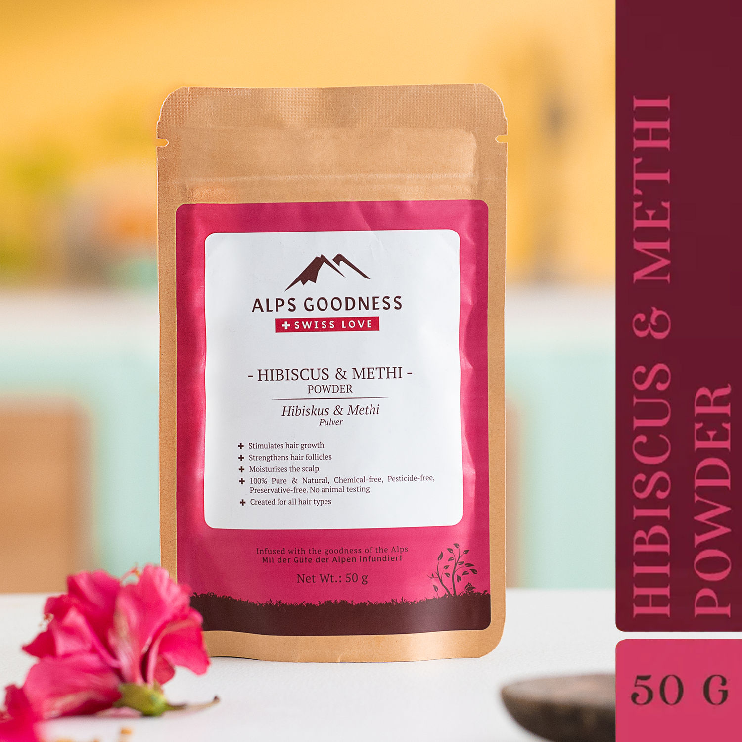 Alps Goodness Hibiscus & Methi Powder(50 gm)