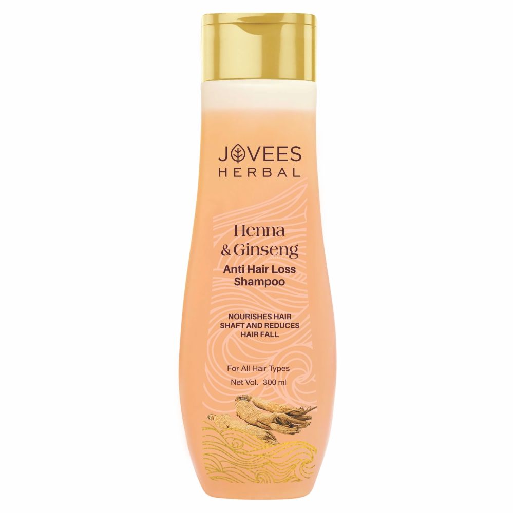 Jovees Henna & Ginseng Anti Hair Loss Shampoo (300 ml)