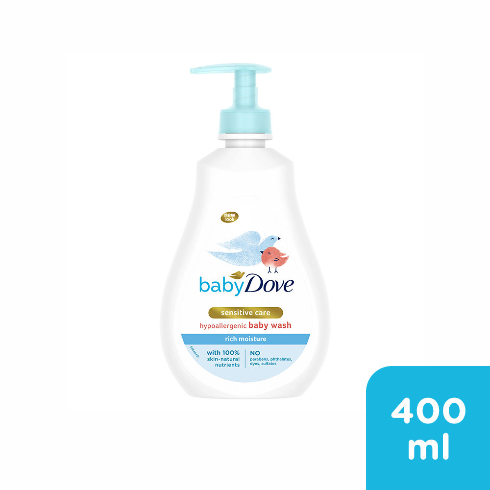 Baby Dove Rich Moisture Hypoallergenic Body Wash 400 ml