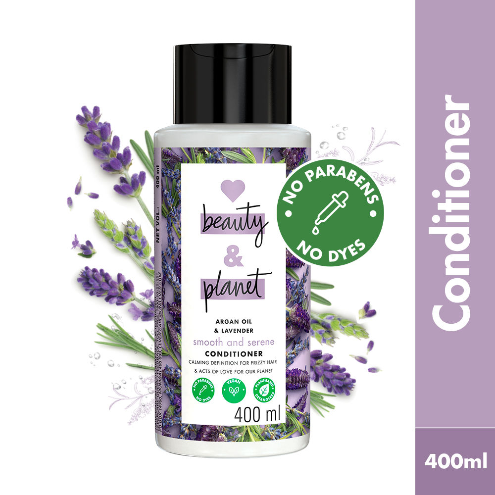 Love Beauty & Argan Oil and Lavender Paraben Free Smooth and Serene Conditioner,400ml