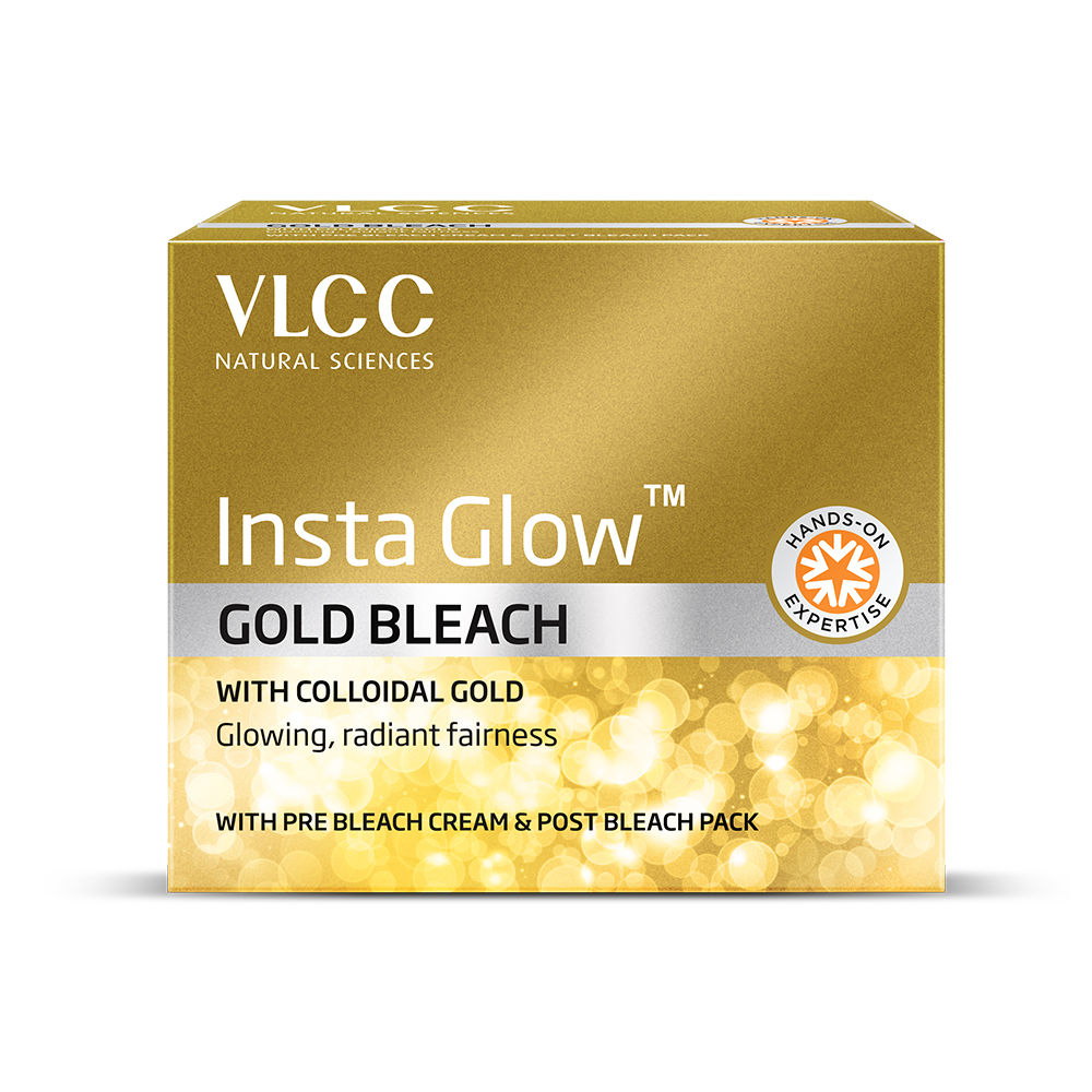 Buy VLCC Insta Glow Gold Bleach (30 g) Online Purplle