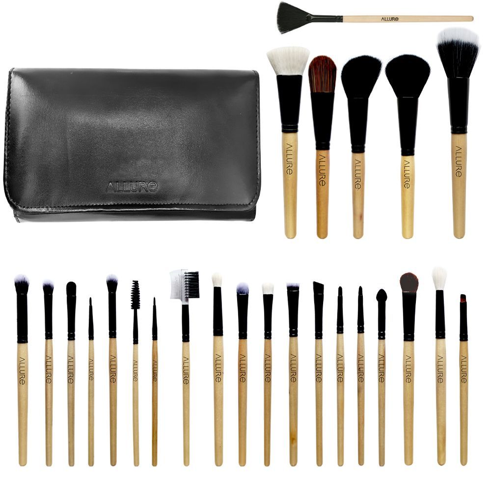 Allure makeup brush set with bag (Pack of 25)