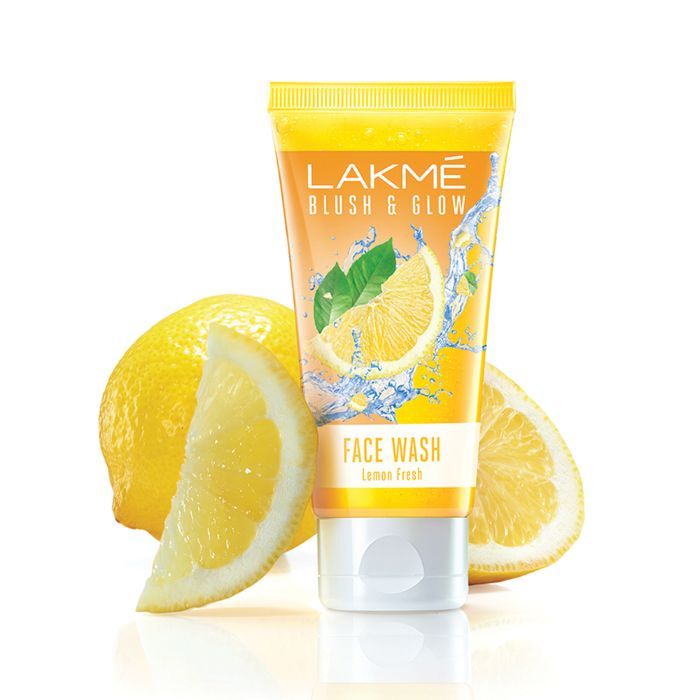Lakme Blush & Glow Lemon Freshness Gel Face Wash with Lemon Extracts (50 g)