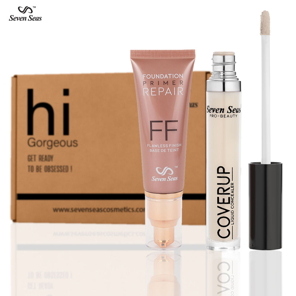 Seven Seas Professional Face Makeup Kit For Dusky Skin Tone Daily Use