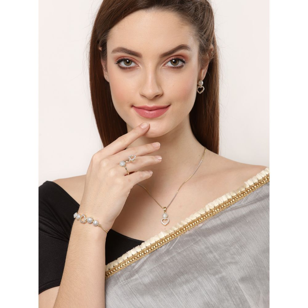 Zeneme american diamond clearance
