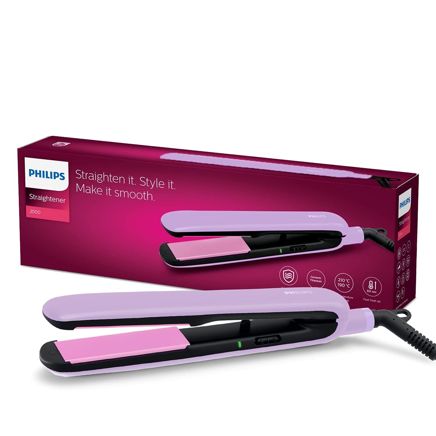 Philips Straightener with SilkProtect Technology