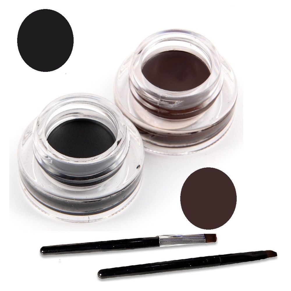 M & M 24hours lasting Drama Gel Eyeliner Black & Brown