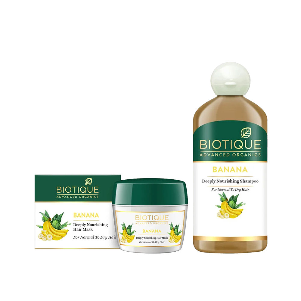 Biotique Banana Shampoo & Hair Mask Combo