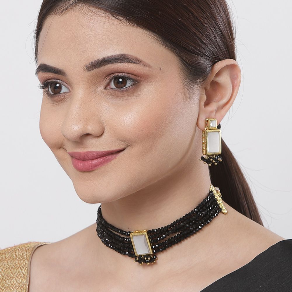 Karatcart Traditional Black Crystal 
