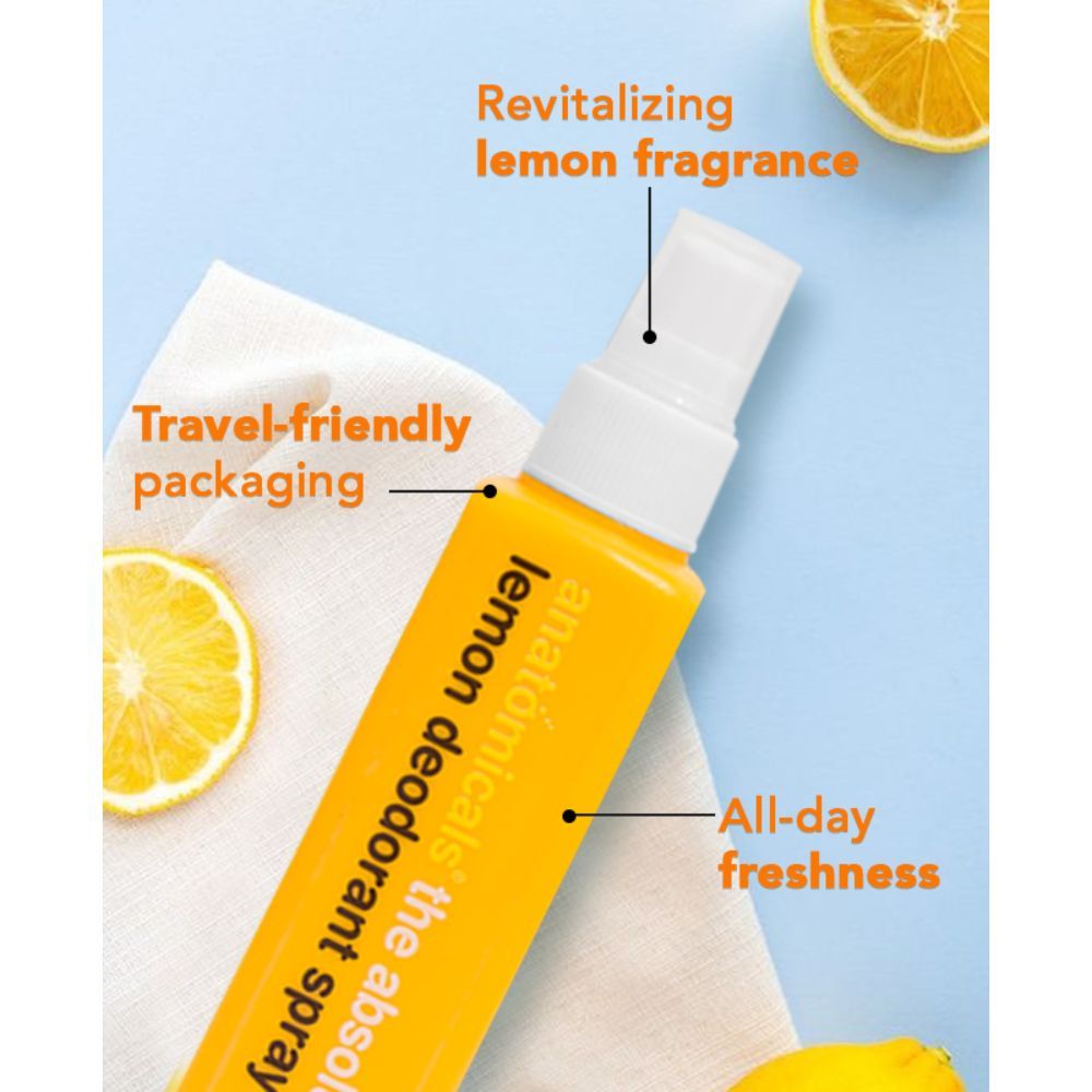 Anatomicals Lemon Deodorant Spray