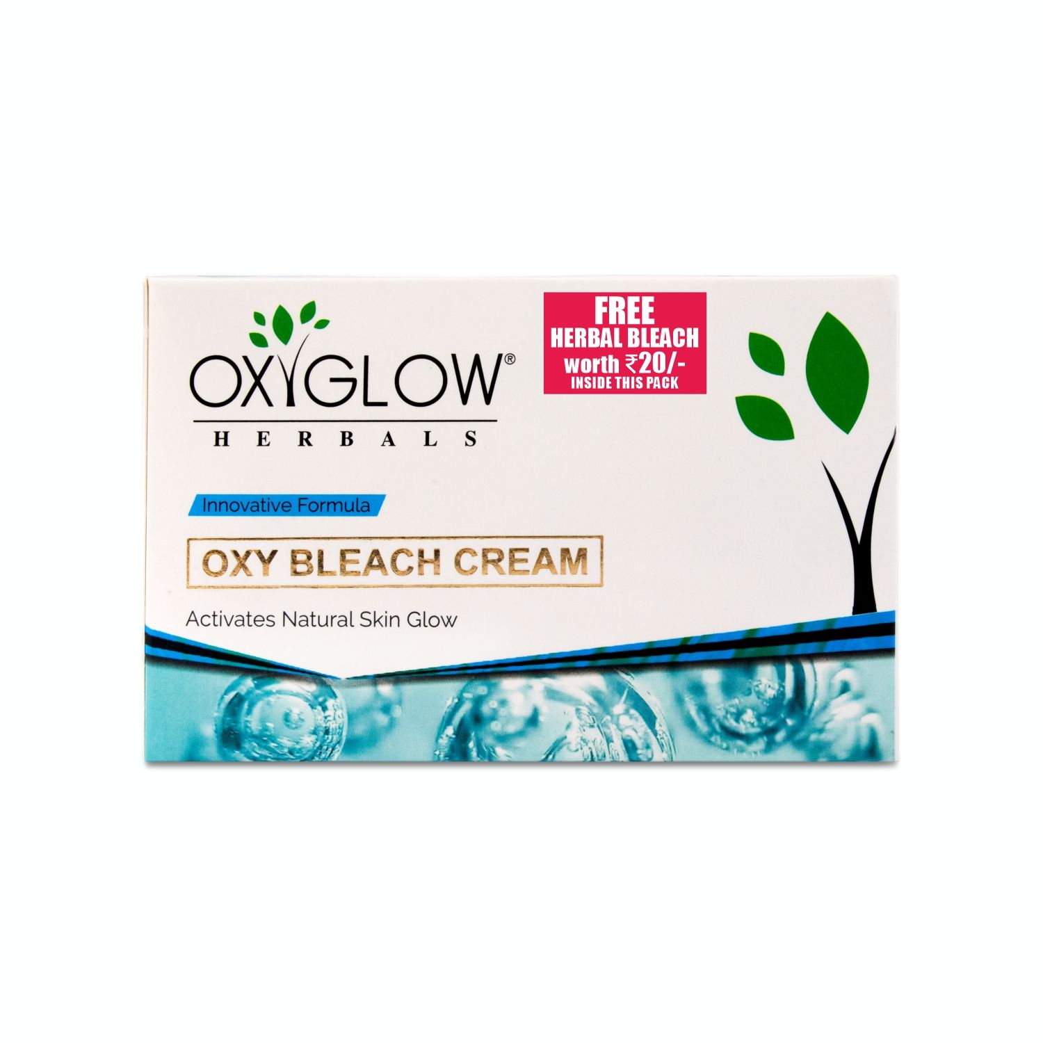Buy Oxyglow Oxy Bleach Cream 240 g Online Purplle