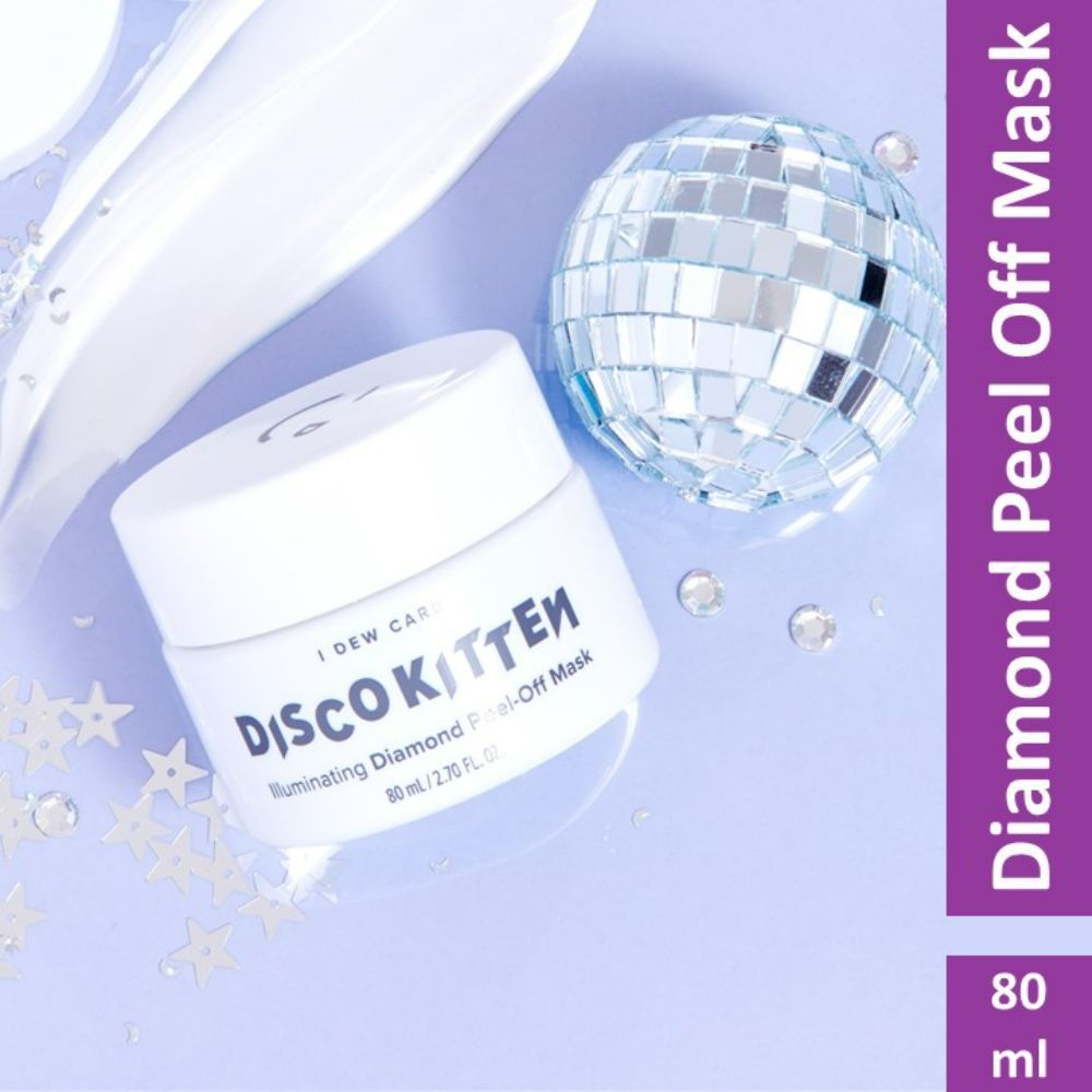 I DEW CARE DISCO KITTEN, Illuminating Diamond Peel-Off Mask | Korean Skin Care