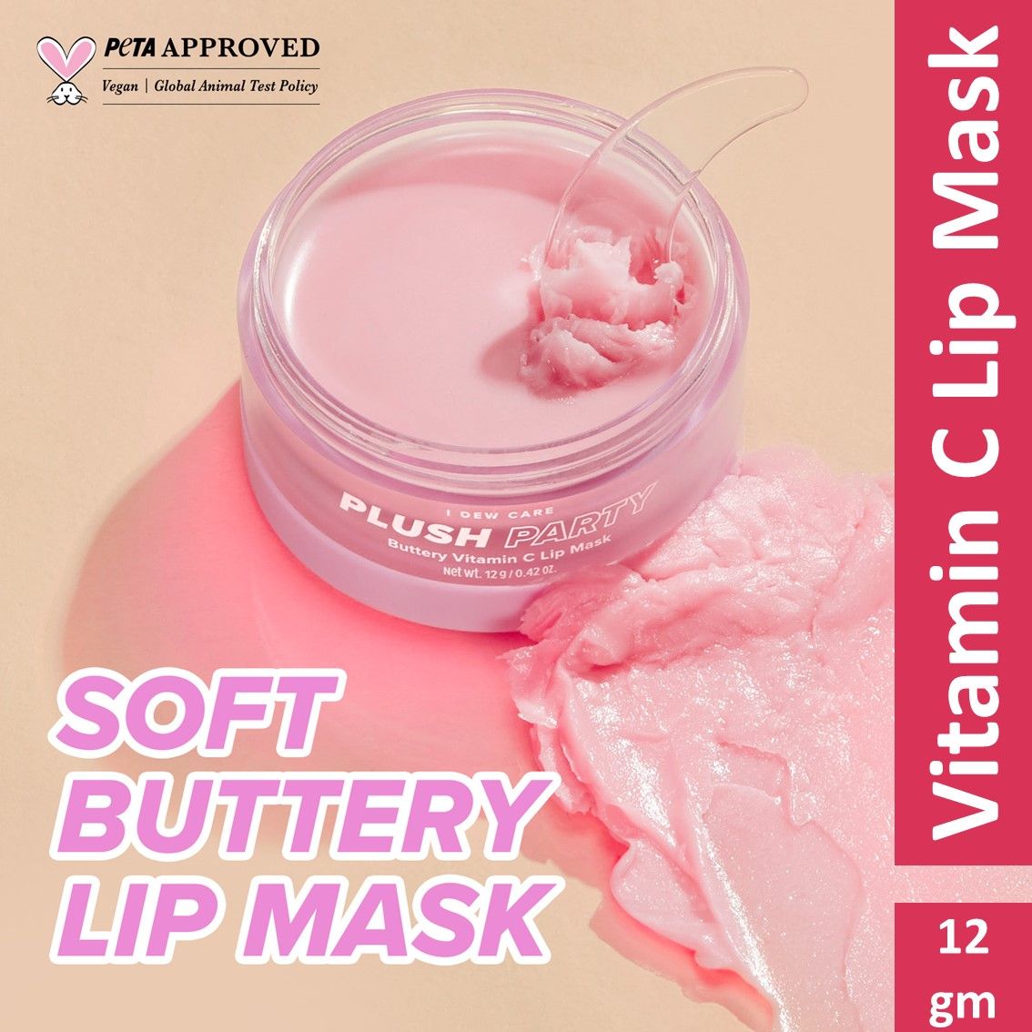 I DEW CARE PLUSH PARTY, Vitamin C Lip Mask