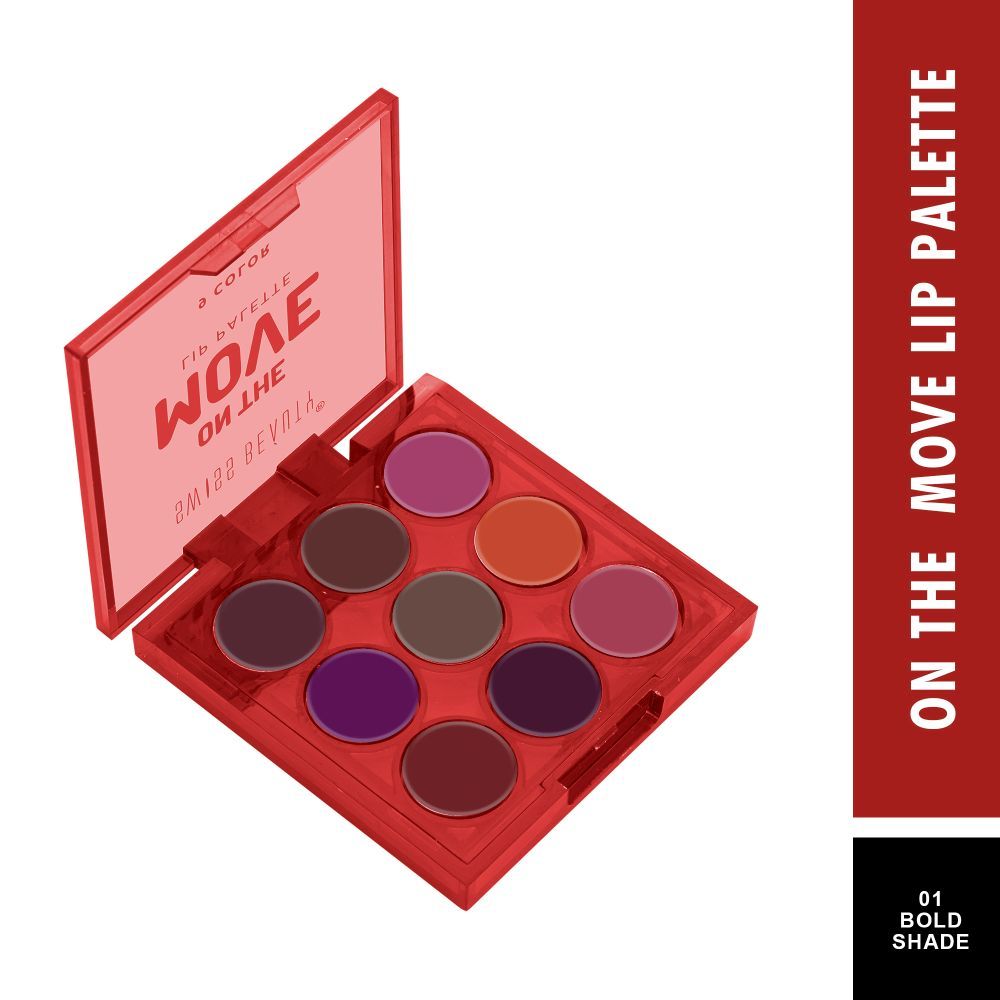 Swiss Beauty On the Move Lip Palette