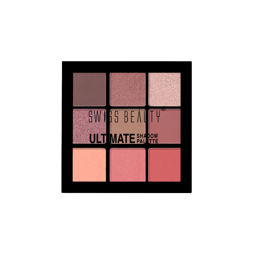 Buy Swiss Beauty Ultimate Eyeshadow Palette Kit - Multi-02 (9 g) Online |  Purplle