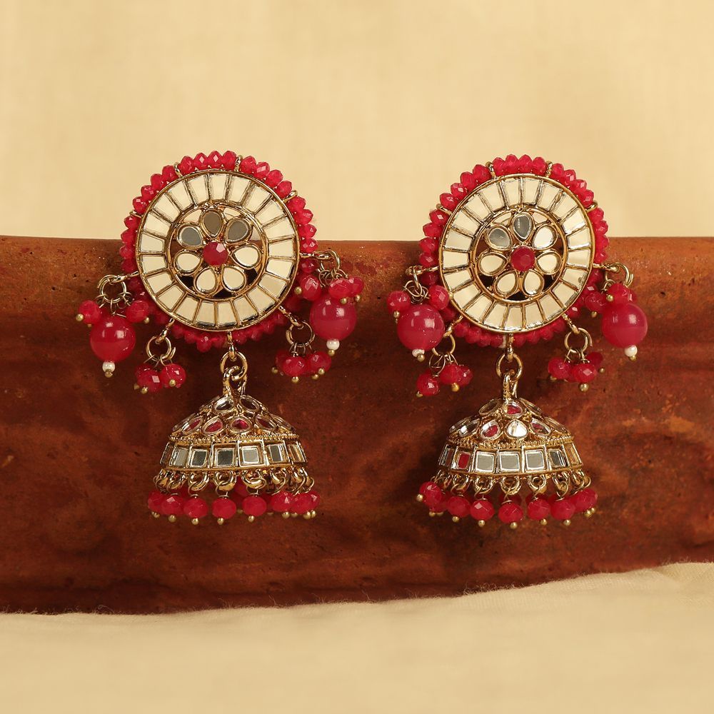 Earrings with mirror Clearance