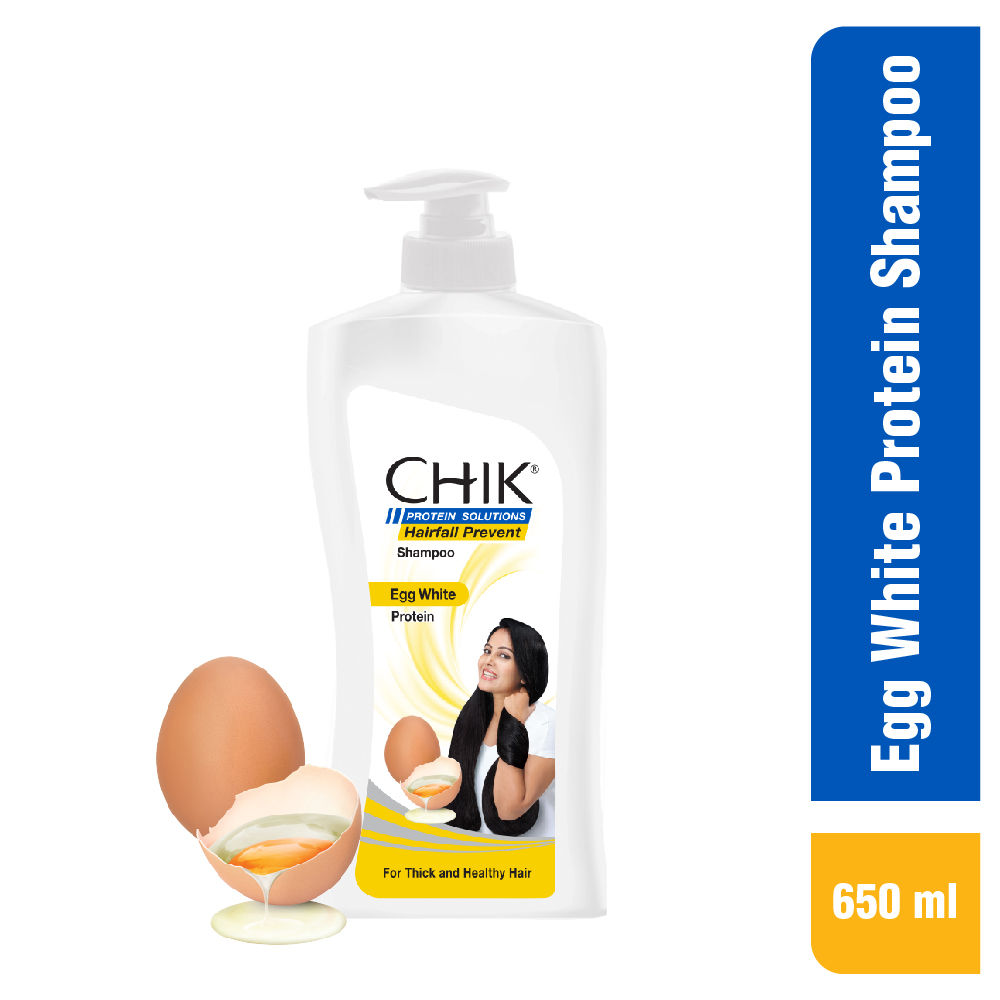 Chik Egg White Protein Solution Shampoo, 650 ml
