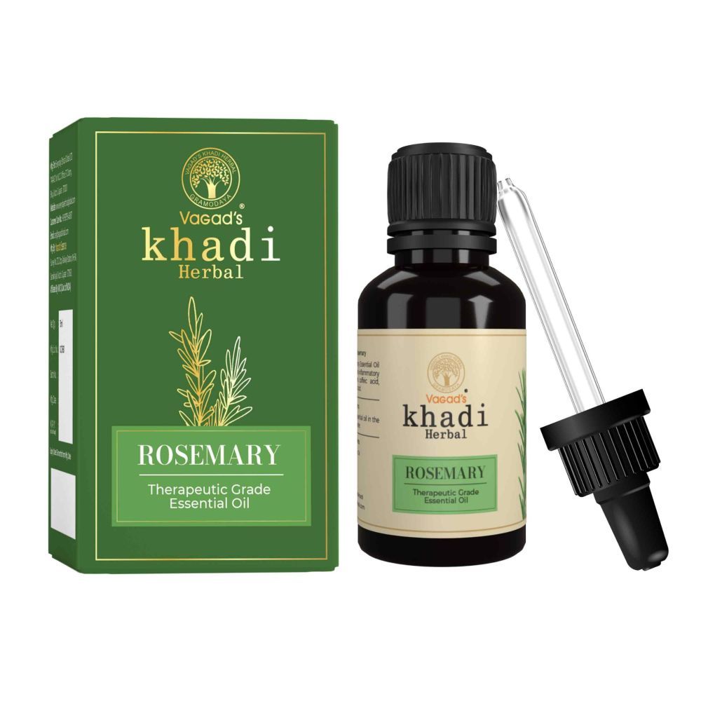 Vagad's Khadi Rosemary Essential Oil, 15ml