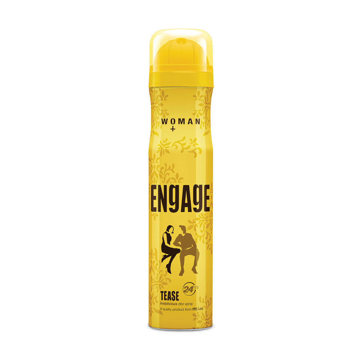 Engage Tease Deodorant for Women, 150ml / 100g (Weight May Vary)