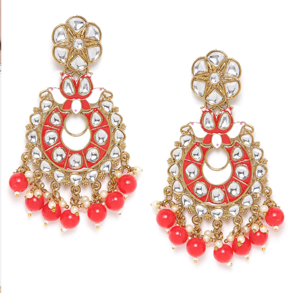 Galaxy Drop Earrings - Gold