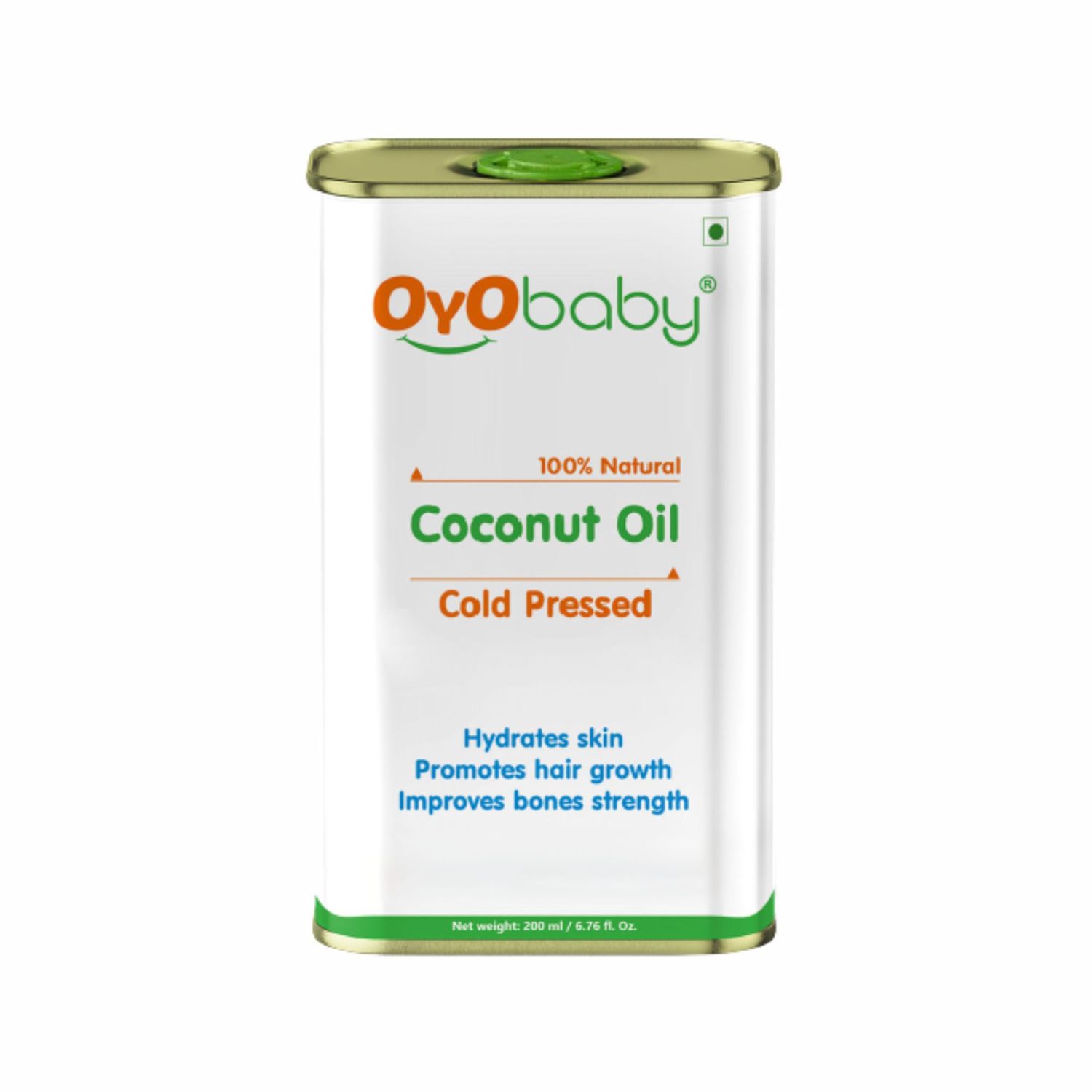 Oyo baby Coconut Baby Massage Oil 200mlFor Faster Physical Growth
