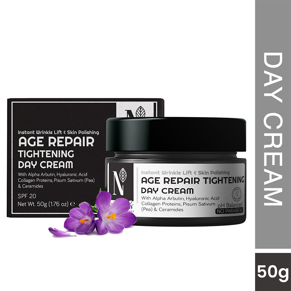 NutriGlow Advanced Organics Age Repair Tightening Day Cream For Skin Polishing (50 g)