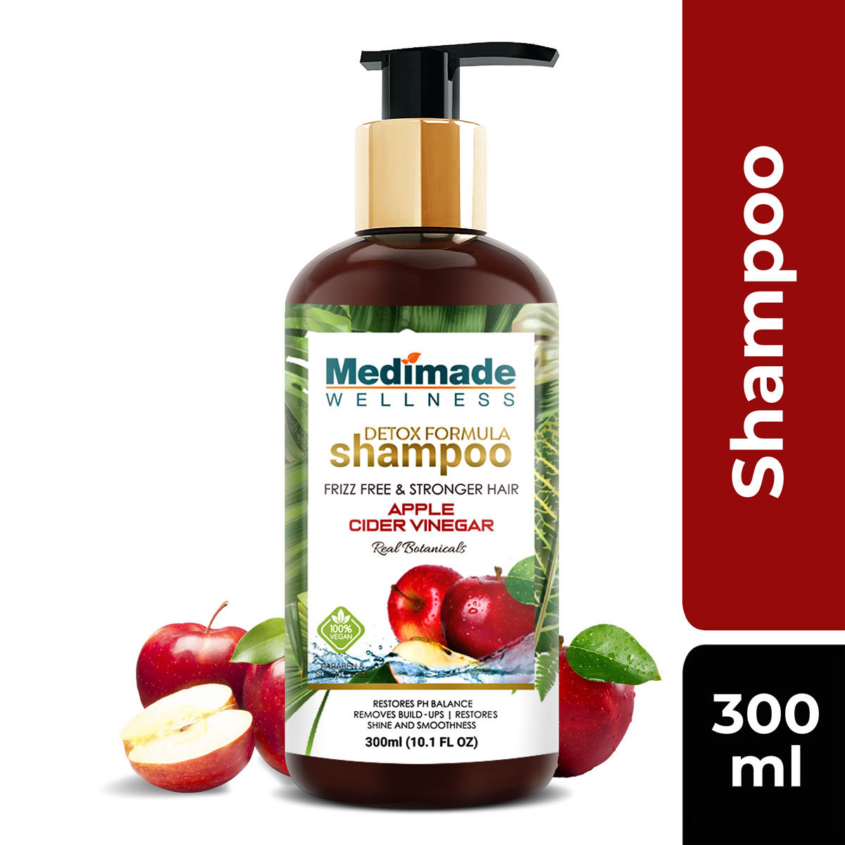 Medimade Apple Cider Vinegar Shampoo 300 ml