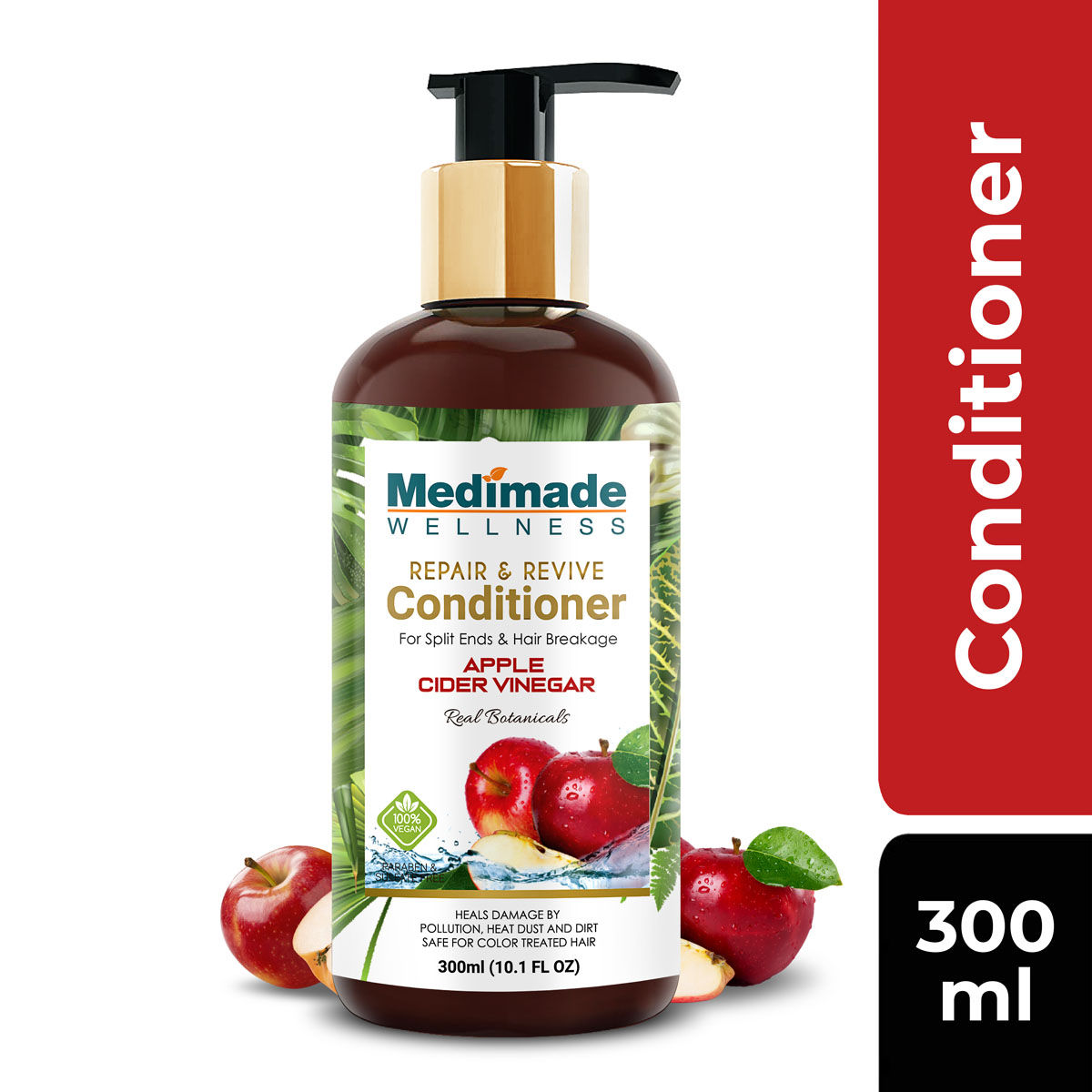 Medimade Apple Cider Vinegar Hair Conditioner - 300 ml