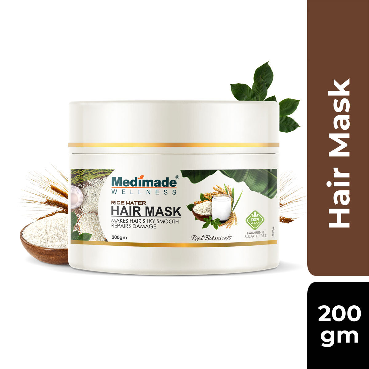 Medimade Rice Water Hair Mask 200 gm