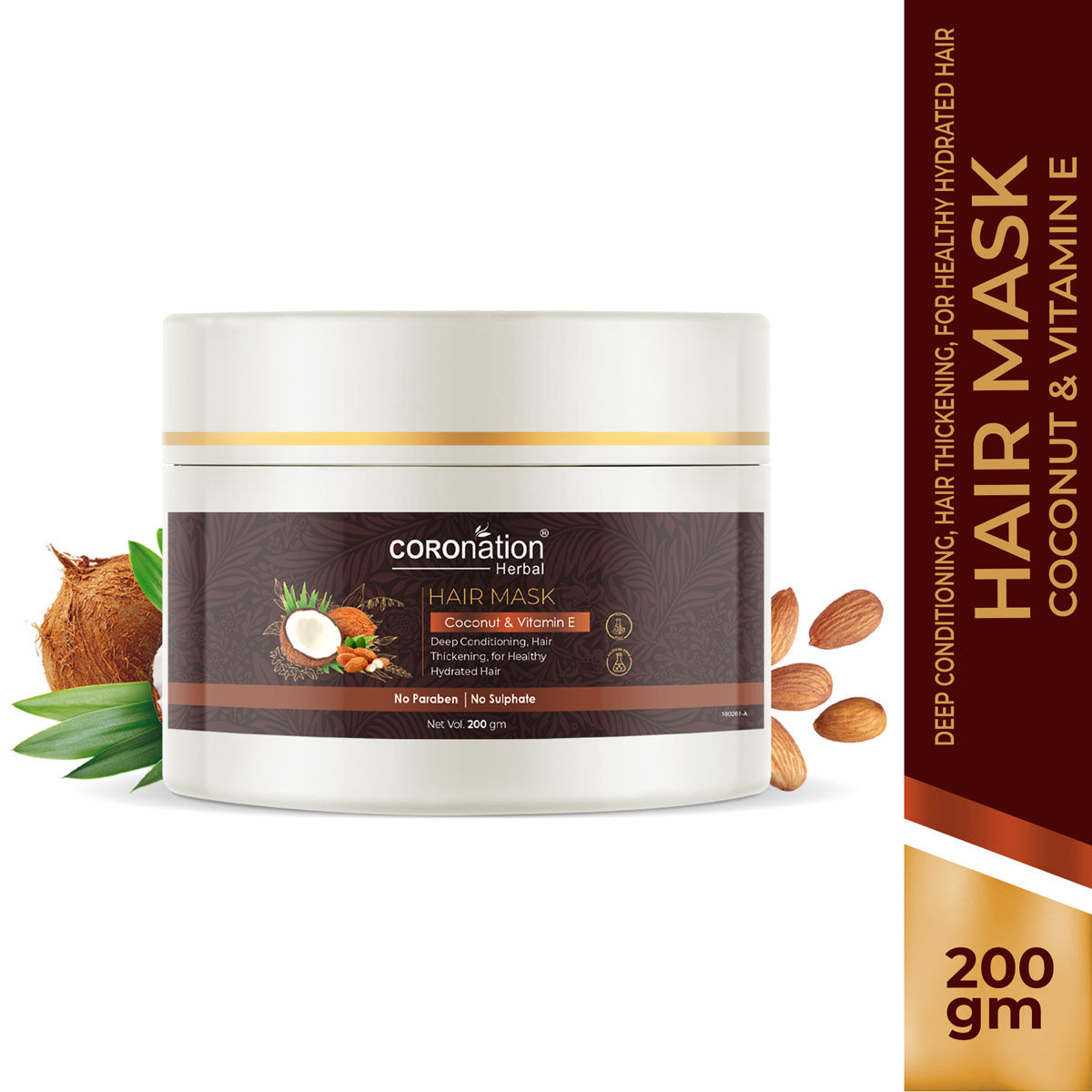 COROnation Herbal Coconut and Vitamin E Hair Mask 200 gm