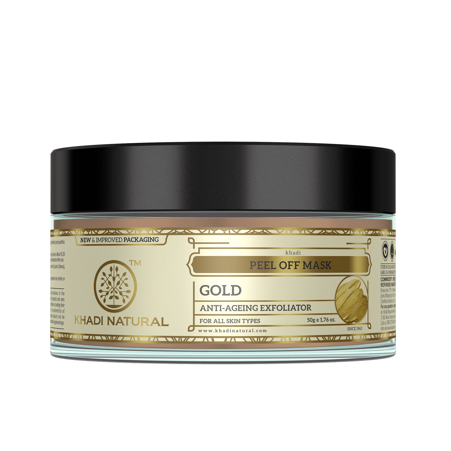 Khadi Natural Ayurvedic Gold Peel Off Mask (50 g)