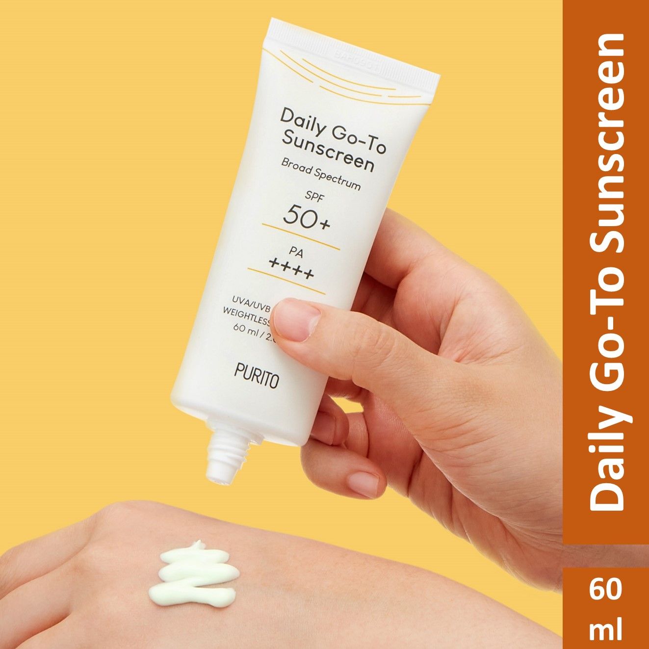 PURITO Daily Go-To Sunscreen (60ml) | Korean Skin Care