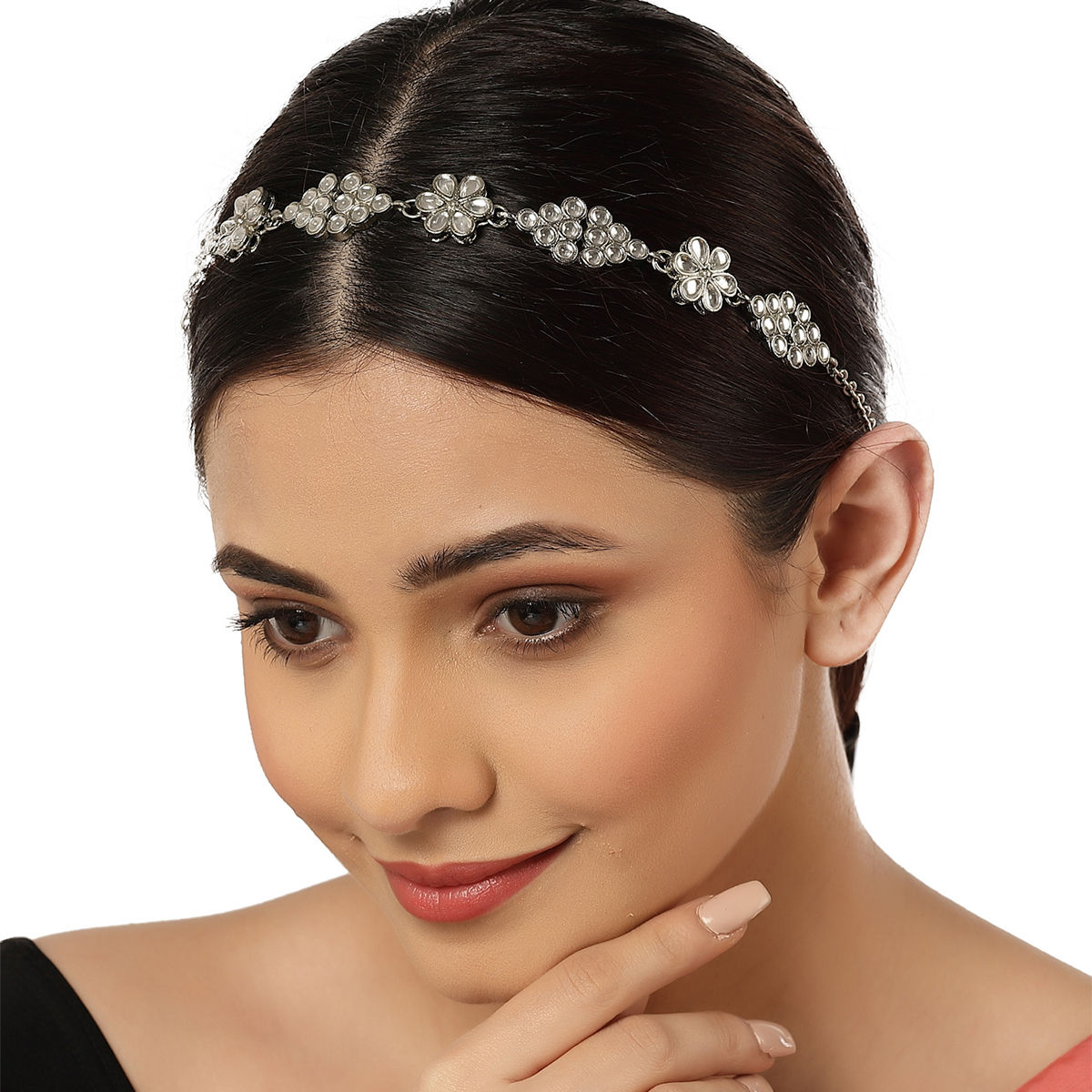 Silver Hairband  Buy Silver Hairband online in India