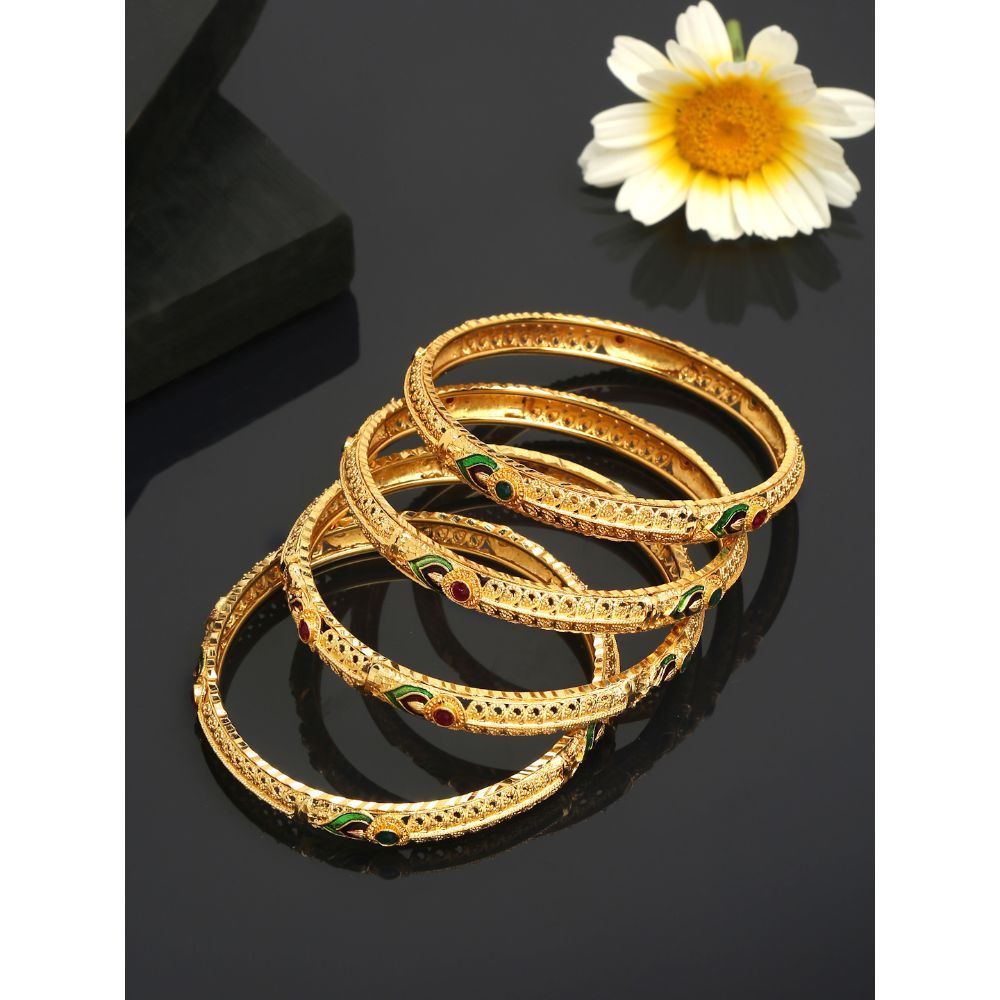 Youbella gold plated bangles best sale