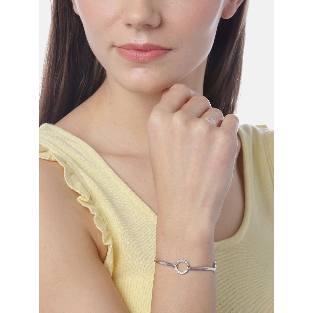 Buy Best Valentine Gifts : YouBella Jewellery Stardust Crystal Bangle  Bracelet Cum Necklace for Women and Girls (White) Online at Best Prices in  India - JioMart.