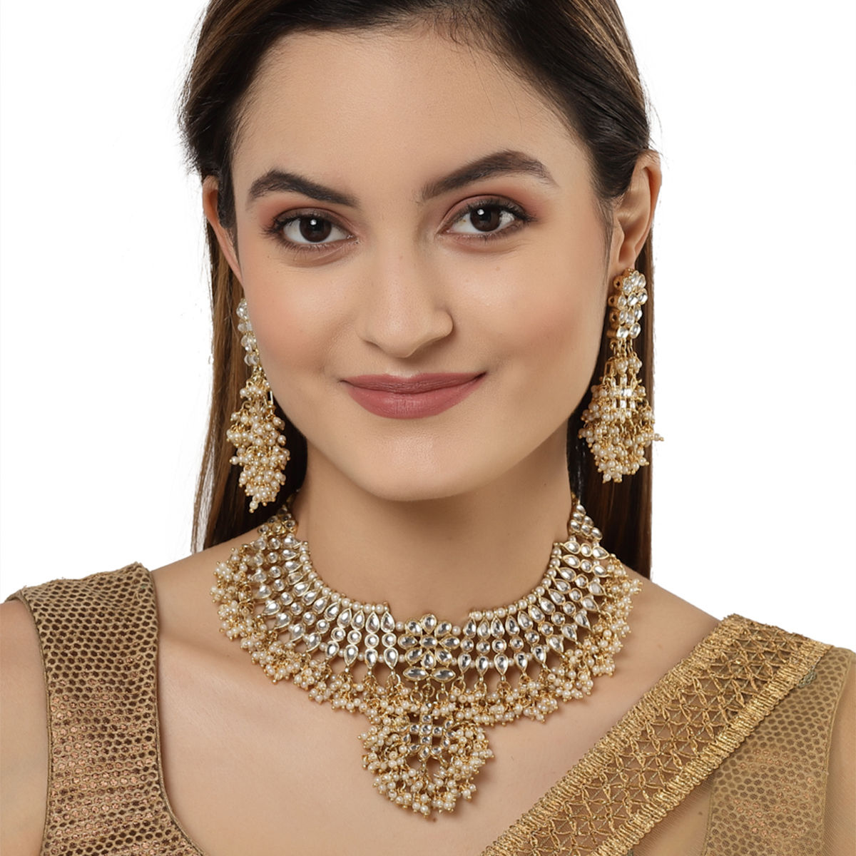 Karatcart kundan jewellery necklace new arrivals