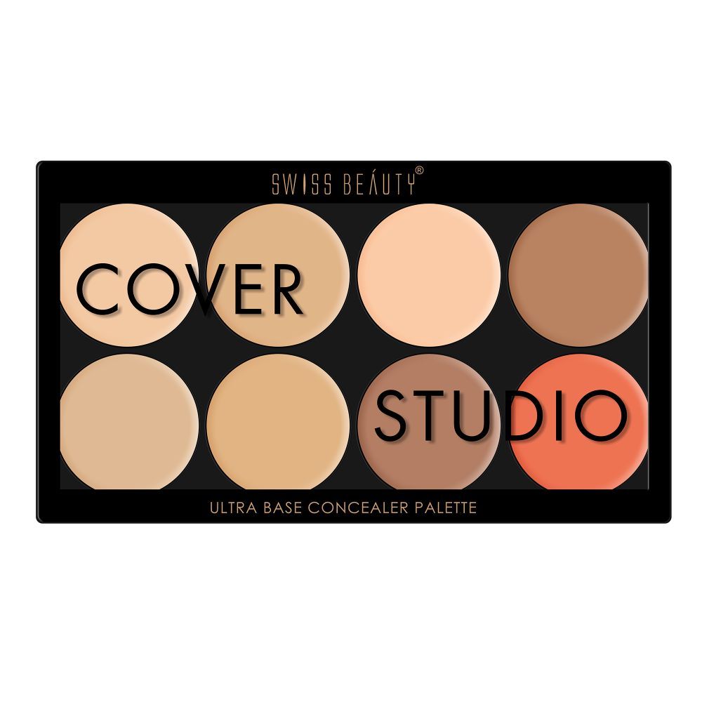 Swiss Beauty Ultra Base Concealer Palette- Multi-02 (19 g)