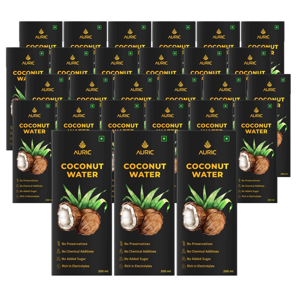 Auric Tender Coconut Water Energy Drink No Added Sugar Not from