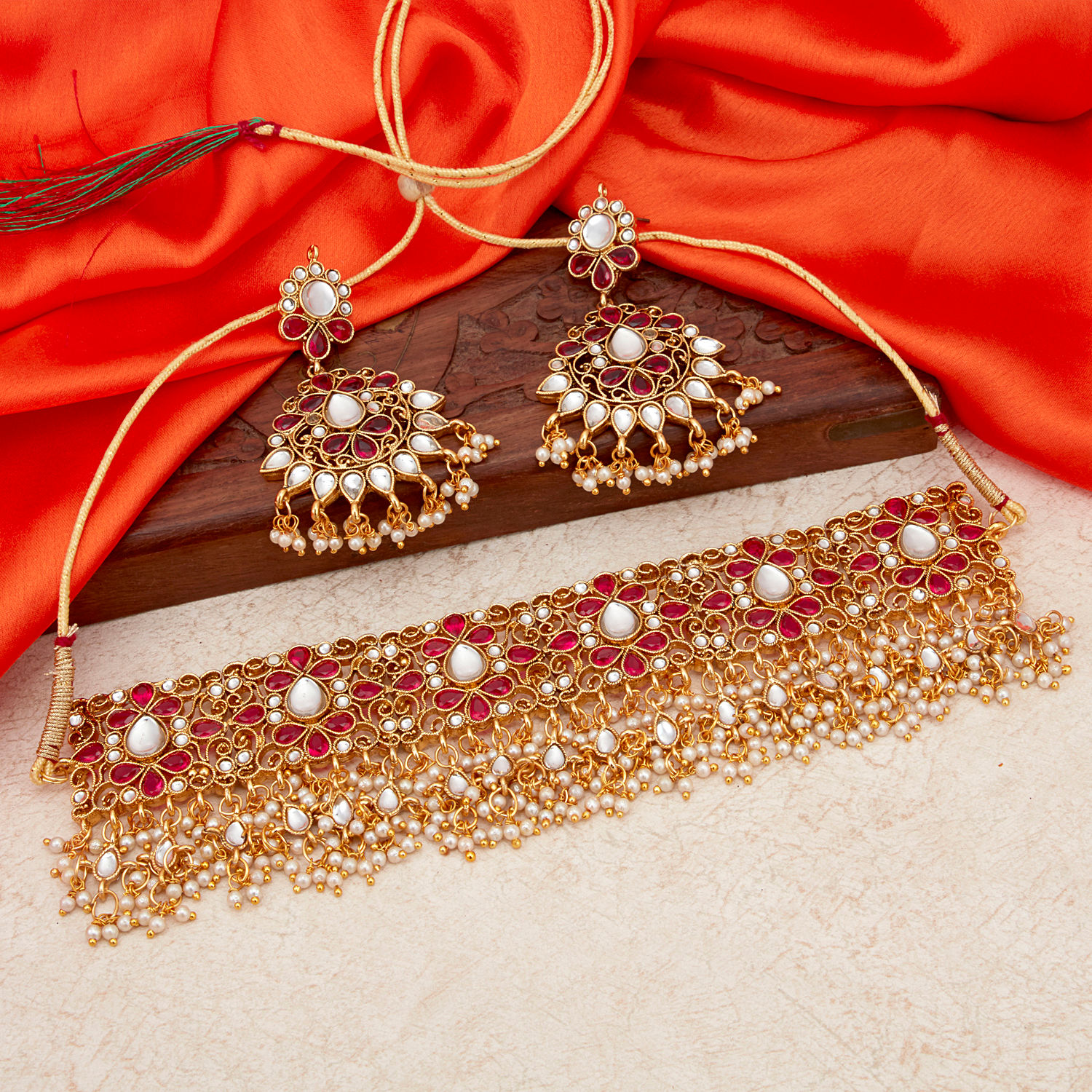 Sukkhi Exclusive Pearl Gold Plated 
