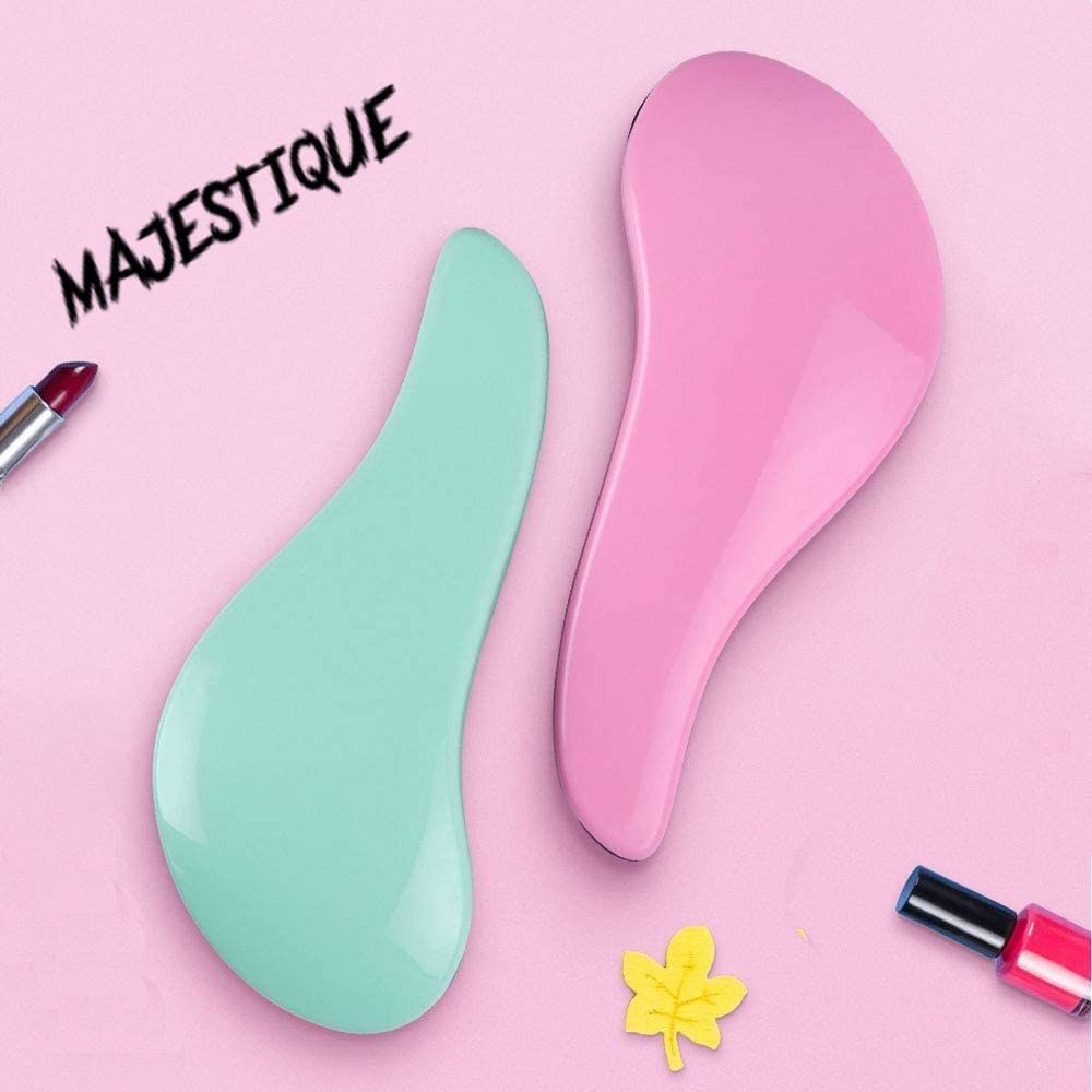 Buy Majestique Detangling Brush for Adults & Kids Hair-HR 130 - Purplle