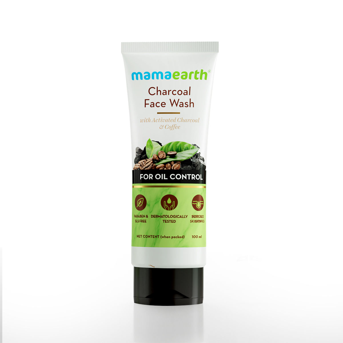 Buy Mamaearth Charcoal Natural Face Wash For Oil Control And Pollution