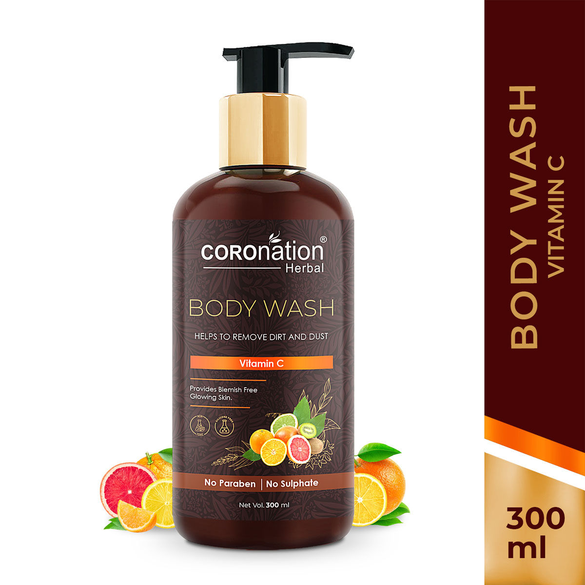 COROnation Herbal Vitamin C Body Wash 300 ml