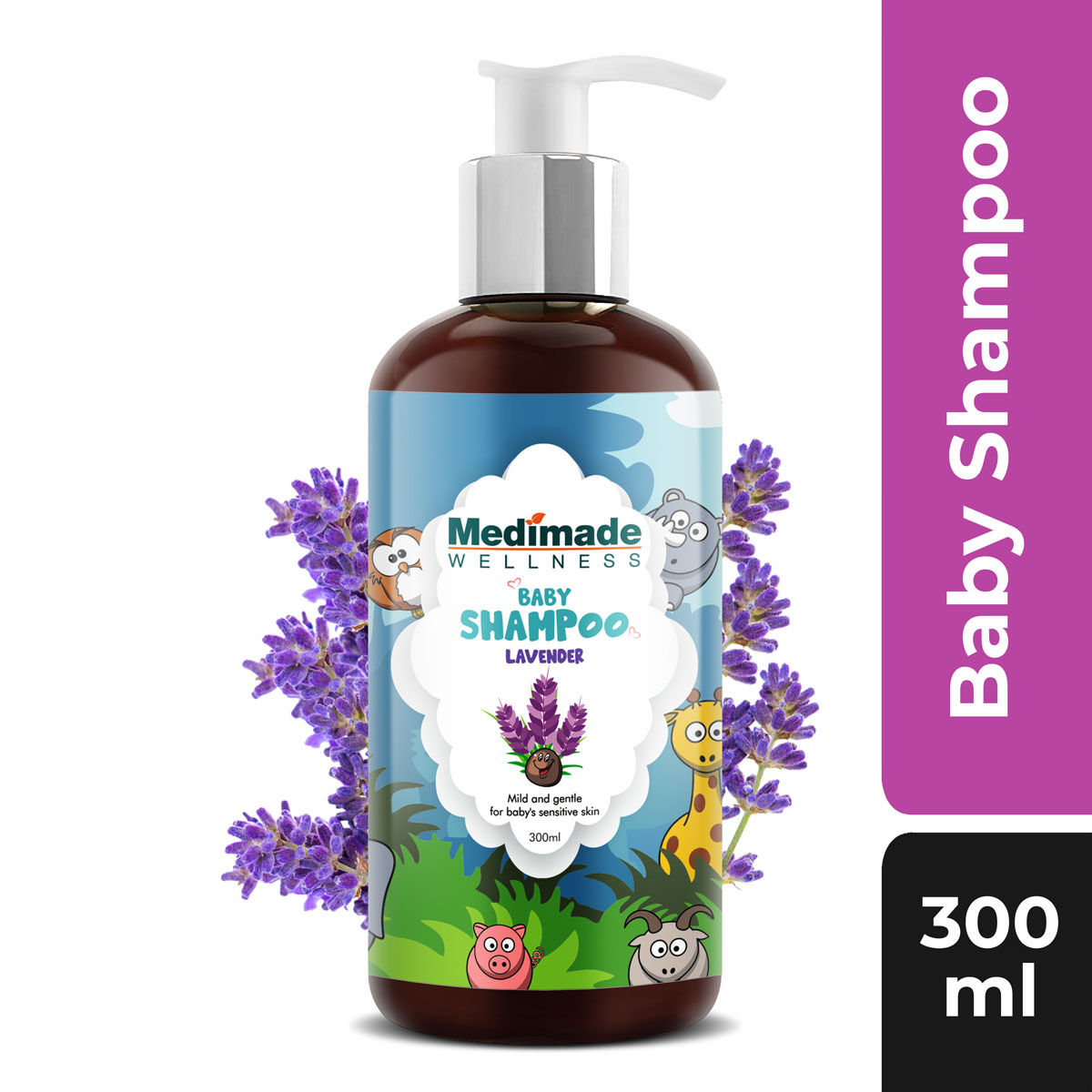 Medimade Baby Shampoo Lavender 300 ml