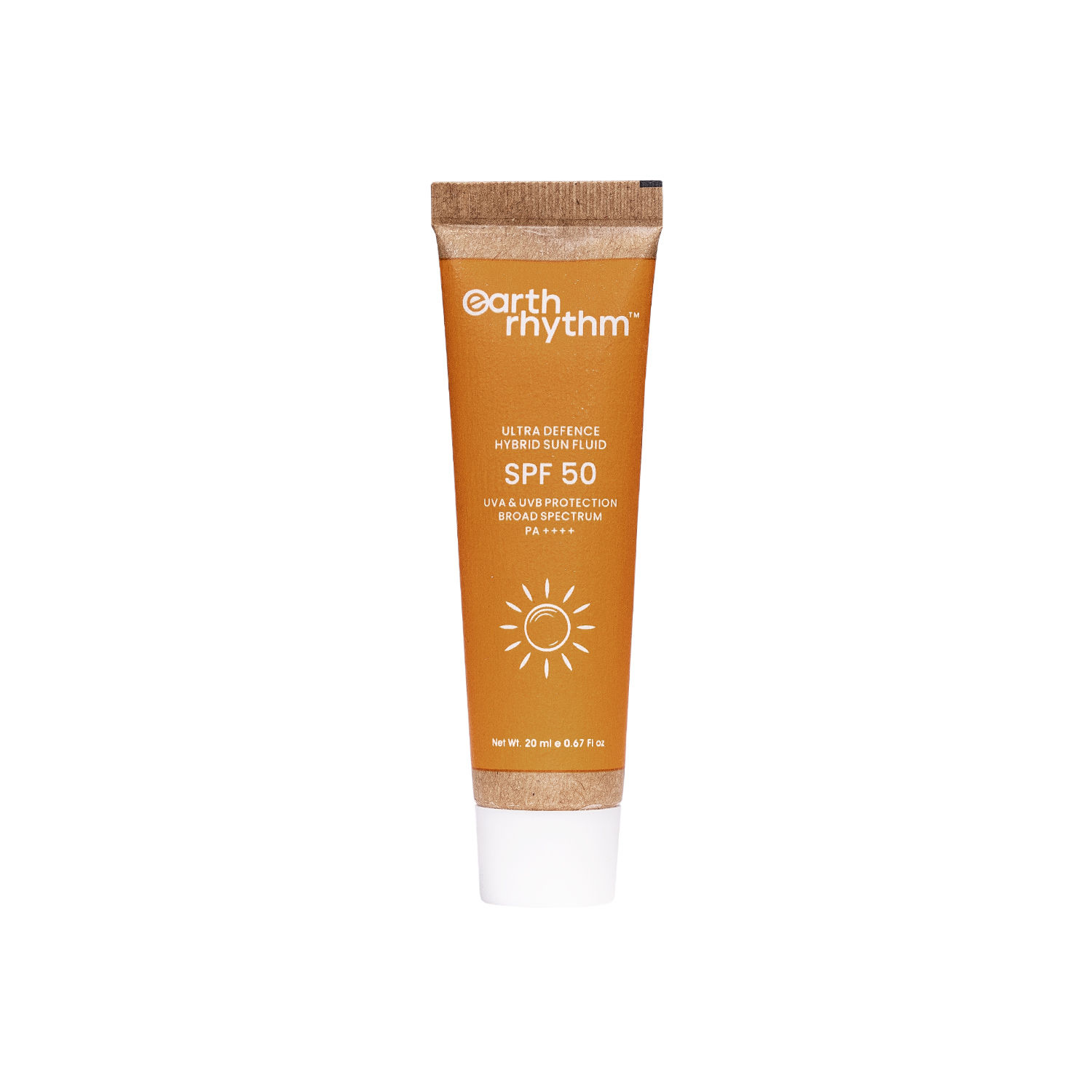 EARTH RHYTHM ULTRA DEFENCE HYBRID SUNSCREEN SPF 50 FOAMING CLEANSER 20ML