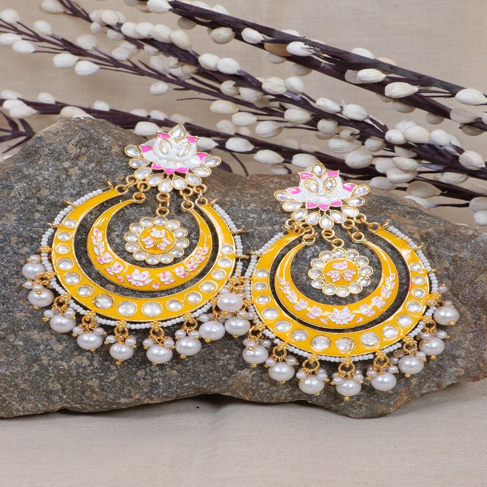 Crunchy fashion earrings store
